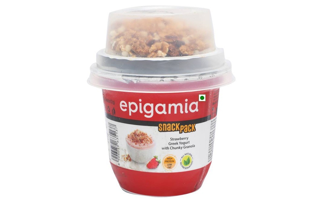 Early Foods Snack Pack, Strawberry Greek Yogurt with Chunky Granola   Tub  122 grams